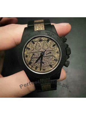 Rolex Black-Gold Watch Price in Pakistan