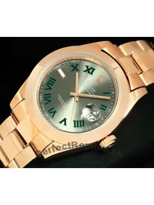 Rolex Datejust Rose Gold Gray Dial Watch 2021  Price in Pakistan
