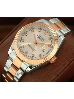 Rolex Datejust Sundust Dial Rose Gold & Stainless Steel Watch Price in Pakistan