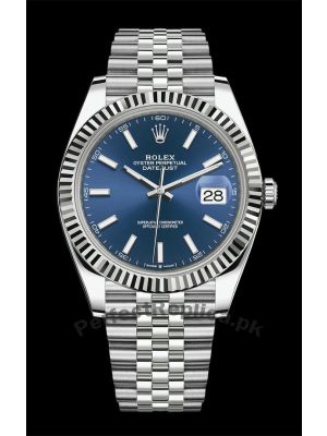 Rolex Datejust  Blue Dial Swiss Watch Price in Pakistan