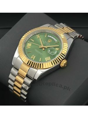 Rolex Datejust Blue Diamond Dial Two Tone Watch Price in Pakistan
