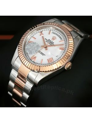 Rolex Day-Date Two Tone Swiss Watch Price in Pakistan