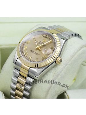 Rolex Day-Date Two Tone Watch Price in Pakistan