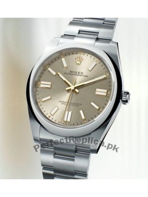 Rolex Oyster Perpetual - The essence of the Oyster Gray Dial Watch  Price in Pakistan