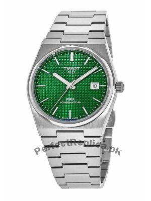 Tissot PRX T-Classic Powermatic 80 Green Dial Watch Price in Pakistan