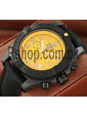 Breitling Avenger Mechanical Yellow Dial Mens Watch Price in Pakistan
