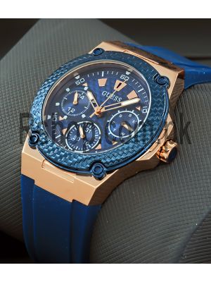 Guess Legacy Blue Dial Blue Silicone Ladies Watch Price in Pakistan