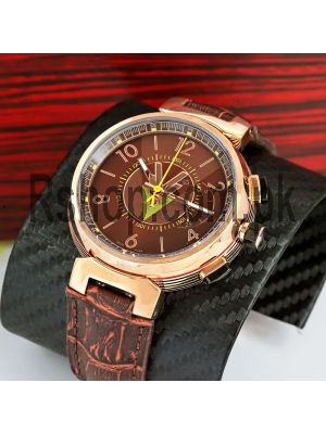 Louis Vuitton Tambour VVV series Brown Watch Price in Pakistan