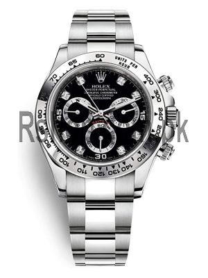 Rolex Daytona Black Diamond Dial 116509 Watch
