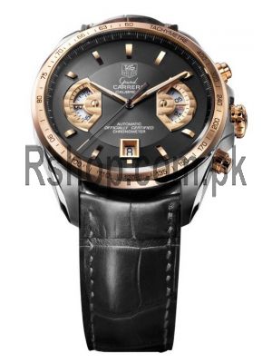 TAG HEUER GRAND CARRERA CALIBRE 17 Rose Gold watch Price in Pakistan