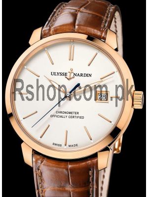 Ulysse Nardin San Marco Classico Silver Dial Watch Price in Pakistan